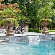 Pool landscaping