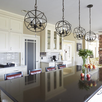 Classic Cream Colored Kitchen in Naperville