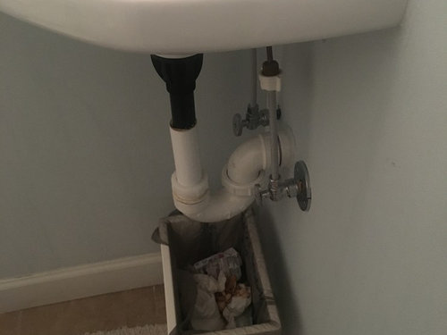 How To Hide These Ugly Plumbing Pipes - Best Water Line For Bathroom Sink