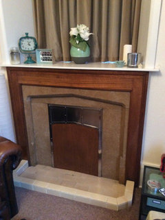 Hiding An Ugly Unused Fireplace