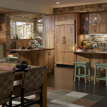 Stone Wall Kitchen