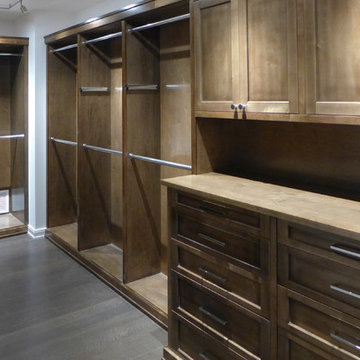 Single and double hanging space