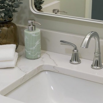 Functional and Feminine Jack & Jill Bathroom