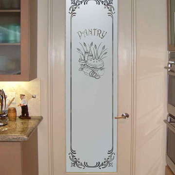 Pantry Doors - Sans Soucie Lenora Apple Pie Pantry Door