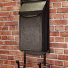 Contemporary Vertical Mailbox, Oil Rubbed Bronze