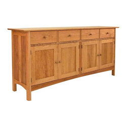 Modern Shaker Long Sideboard - Buffets And Sideboards