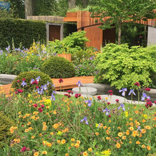 Gartenbesuch: Klare Linien, leuchtende Farben und viel Natur