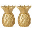 Bloomingville Aruba Gold Salt and Pepper Shaker Set
