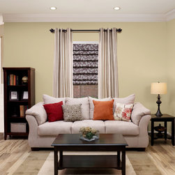 Blinds.com Premier Roman Shades in Foliage Earth - Roman Shades
