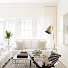 white living room