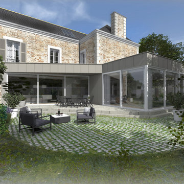 Extension d'une maison bourgeoise à Saint-Malo (35) - Architecte Atelier 14