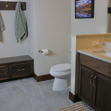 Designed for comfort. Built to last. Custom master bath brings everyday luxury