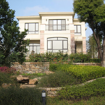 Rooms - Exterior - With Antique Chinese Design Elements