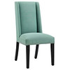Baron Parsons Upholstered Fabric Dining Side Chair, Laguna