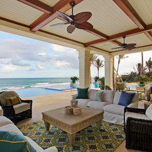 Outdoor living rooms
