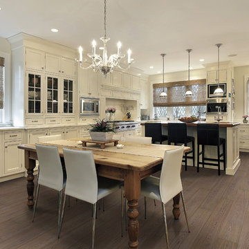 Elegant Kitchen and Dining Room