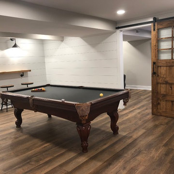 The Wife Approved Mancave- Lower Level Renovation