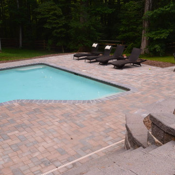 Pool Surround and Retaining Wall - Dunkirk, MD