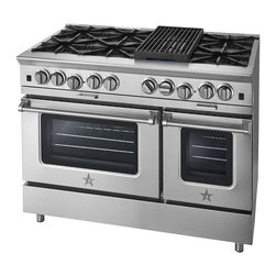 BlueStar BSP488B 48" Platinum Series Range - Gas Ranges And Electric Ranges
