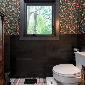 Black Window in Delightful Bathroom - Renewal by Andersen Bay Area