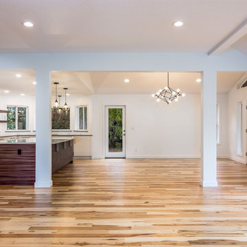 Complete home remodel open concept living