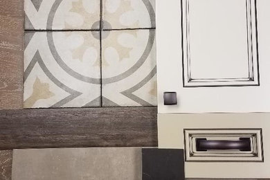 Inspiration for a mediterranean home design remodel in Orange County