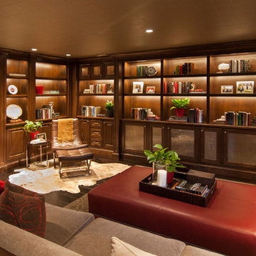 Mill Valley Traditional Media Room