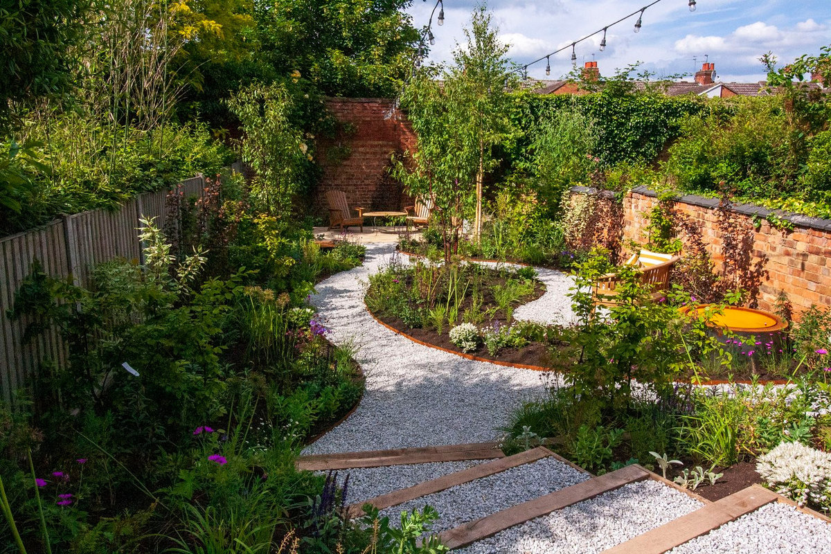 Contemporary Townhouse Garden
