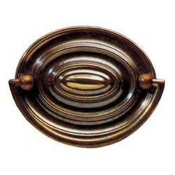 Oval Plate Handles - Cabinet And Drawer Handle Pulls