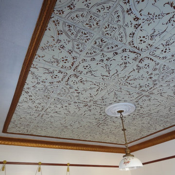 Tin Ceiling Tile installed