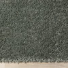 Taylor Collection Plush Sage Green Shag Area Rug, 7'10"x10'6"