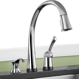 One Touch and Hands Free Faucets - Kitchen Faucets