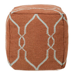Surya Pouf Ottoman - Floor Pillows And Poufs