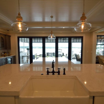 Custom lake home, raze and rebuild