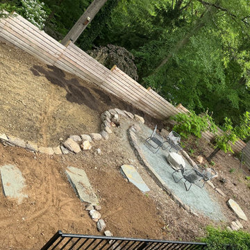 Conservation and rain gardens landscape