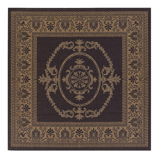 Couristan Recife Antique Medallion Indoor/Outdoor Area Rug, 7'6