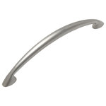Cosmas - Cosmas 323-128SN Satin Nickel Arch Cabinet Pull - 5" (128mm) Hole Centers
