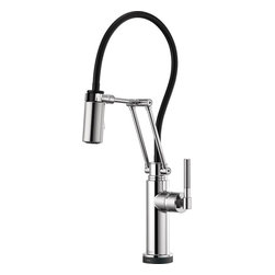 SmartTouch&reg; Articulating Faucet with Knurled Handle - Kitchen Faucets