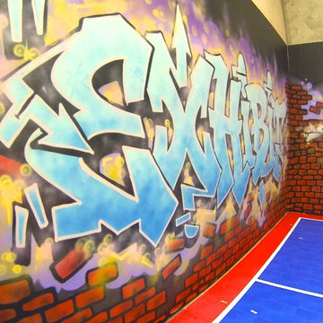Hip New Indoor Basketball Court