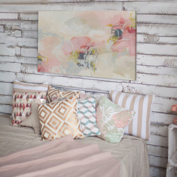 "Cherry Blossom III" Painting Print on Wrapped Canvas