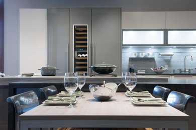 Example of a danish kitchen design in Boston