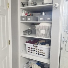 bathroom closet