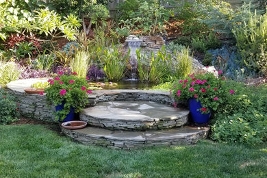 This is an example of an eclectic landscaping in San Diego.