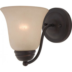 Westinghouse 62238 Trinity Ii One Light Interior Wall Fixture Oil Rubbed Bronze Traditional Wall Sconces By Life And Home