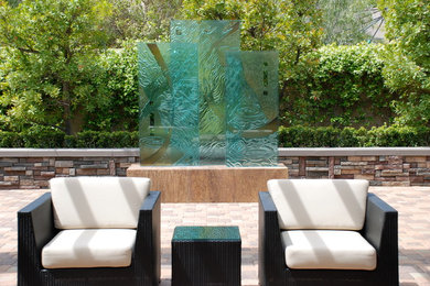 Patio - coastal patio idea in Las Vegas
