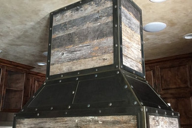 Example of a mountain style kitchen design in Phoenix