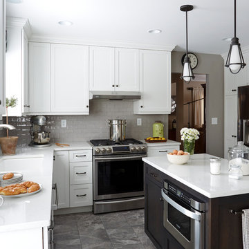 Classic White Kitchen, Crystal Lake, IL