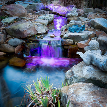 Water Feature with Lighting System
