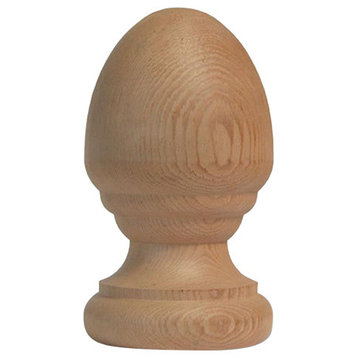 Acorn Finial With Rings for a 4" Post