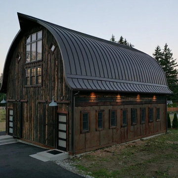 Gothic Arch Barn Restoration